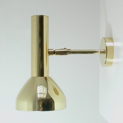 Mid-Century German Brass Wall Light Sconce from Cosack, 1960s-OE-897844