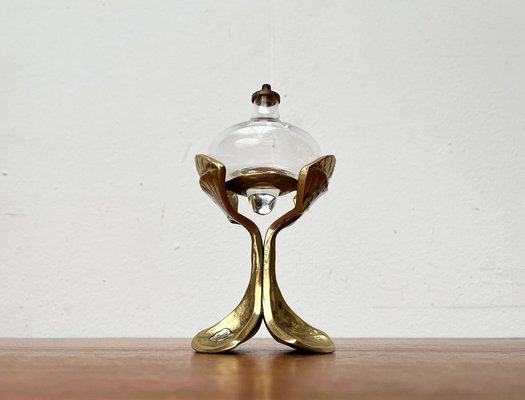 Mid-Century German Bronze Ornamental Oil Lamp from Gilde, 1960s-UAH-1811377