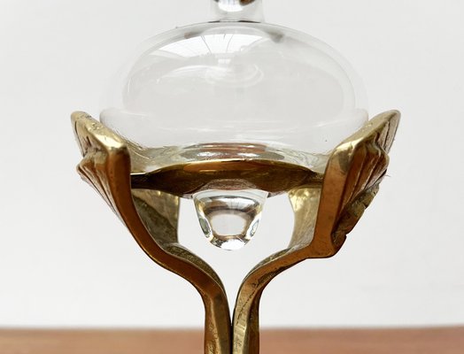 Mid-Century German Bronze Ornamental Oil Lamp from Gilde, 1960s-UAH-1811377