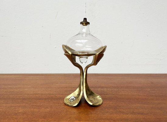 Mid-Century German Bronze Ornamental Oil Lamp from Gilde, 1960s-UAH-1811377