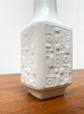 Mid-Century German Brutalist Porcelain Vase from Wunsiedel Bavaria Porzellan, 1960s-UAH-1347987