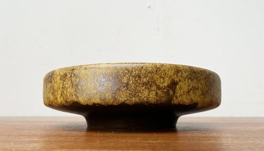 Mid-Century German Brutalist Studio Pottery Bowl by Fritz van Daalen, 1960s