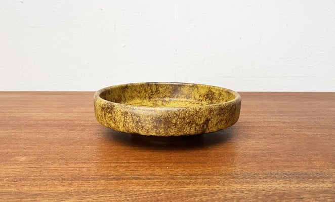 Mid-Century German Brutalist Studio Pottery Bowl by Fritz van Daalen, 1960s-UAH-1792180