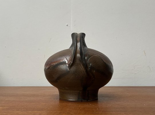 Mid-Century German Brutalist Studio Pottery Vase from Fritz Van Daalen, 1960s-UAH-1771815