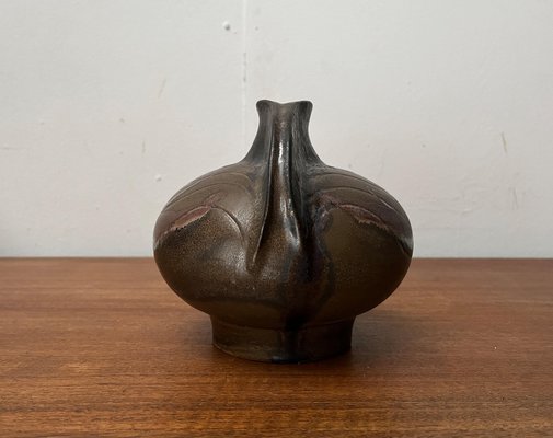 Mid-Century German Brutalist Studio Pottery Vase from Fritz Van Daalen, 1960s-UAH-1771815