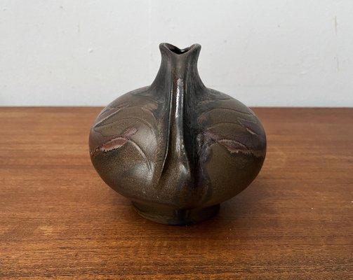 Mid-Century German Brutalist Studio Pottery Vase from Fritz Van Daalen, 1960s-UAH-1771815