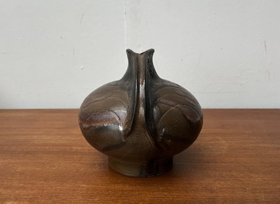 Mid-Century German Brutalist Studio Pottery Vase from Fritz Van Daalen, 1960s-UAH-1771815