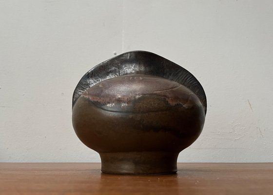 Mid-Century German Brutalist Studio Pottery Vase from Fritz Van Daalen, 1960s-UAH-1771815