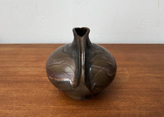 Mid-Century German Brutalist Studio Pottery Vase from Fritz Van Daalen, 1960s-UAH-1771815