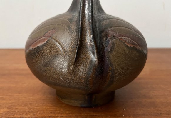 Mid-Century German Brutalist Studio Pottery Vase from Fritz Van Daalen, 1960s-UAH-1771815