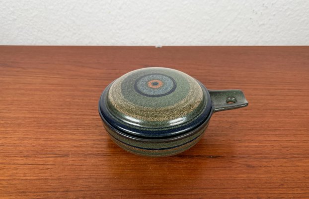 Mid-Century German Ceramic Bowl with Lid, 1960s-UAH-2024497