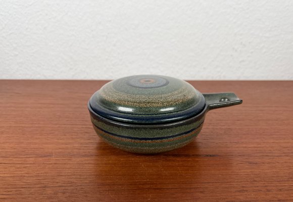 Mid-Century German Ceramic Bowl with Lid, 1960s-UAH-2024497