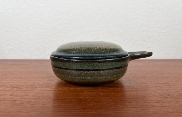 Mid-Century German Ceramic Bowl with Lid, 1960s-UAH-2024497