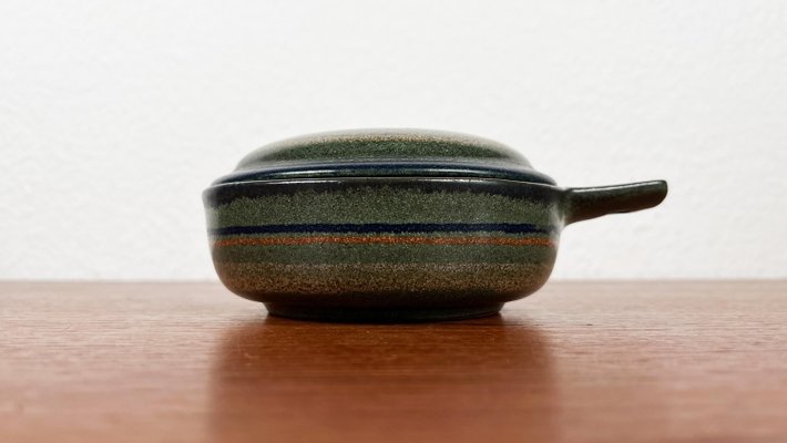 Mid-Century German Ceramic Bowl with Lid, 1960s-UAH-2024497