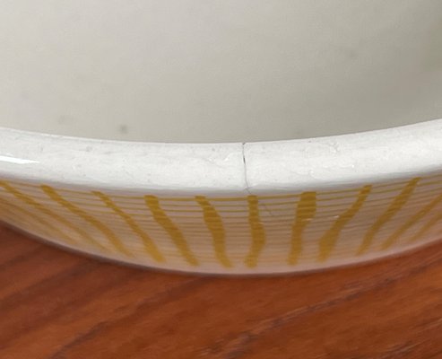 Mid-Century German Ceramic Bowls from Limburg, 1960s, Set of 3-UAH-2024488