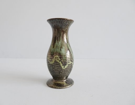 Mid-Century German Ceramic Vase and Planter, 1940s, Set of 2-BLG-635563