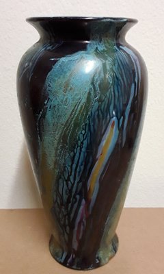 Mid-Century German Ceramic Vase from Scheurich, 1960s-HOI-1445234