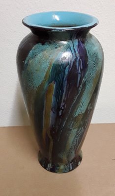 Mid-Century German Ceramic Vase from Scheurich, 1960s-HOI-1445234