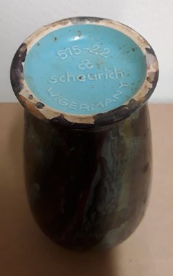 Mid-Century German Ceramic Vase from Scheurich, 1960s-HOI-1445234