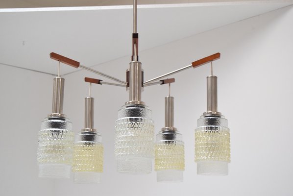 Mid-Century German Chandelier, 1970s-TZ-732202