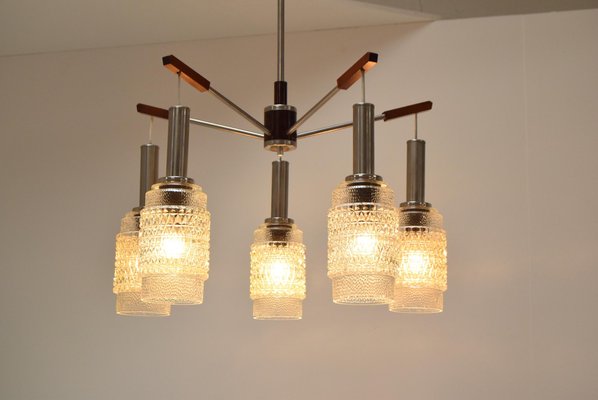 Mid-Century German Chandelier, 1970s-TZ-732202