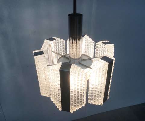 Mid-Century German Chandelier from Kaiser Leuchten, 1960s-UAH-549297