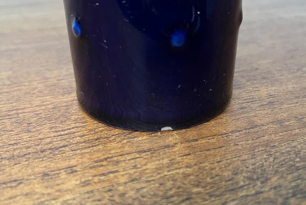 Mid-Century German Cobalt Blue Ceramic Bangkok Series Vase from Melitta, 1960s-UAH-1786323