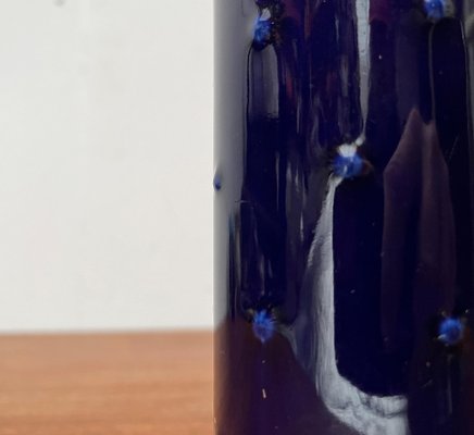 Mid-Century German Cobalt Blue Ceramic Bangkok Series Vase from Melitta, 1960s-UAH-1786323