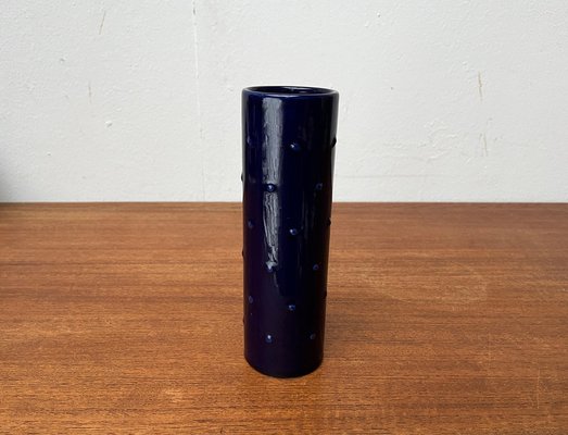 Mid-Century German Cobalt Blue Ceramic Bangkok Series Vase from Melitta, 1960s-UAH-1786323