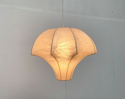 Mid-Century German Cocoon Pendant Lamp by Friedel Wauer for Goldkant Leuchten, 1960s-UAH-1238780