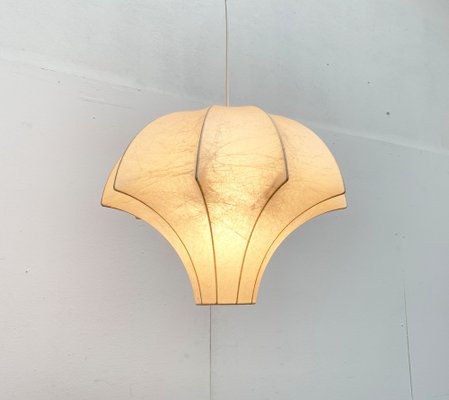 Mid-Century German Cocoon Pendant Lamp by Friedel Wauer for Goldkant Leuchten, 1960s-UAH-1238780