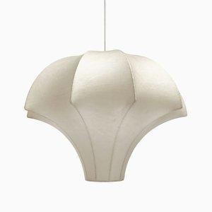 Mid-Century German Cocoon Pendant Lamp by Friedel Wauer for Goldkant Leuchten, 1960s-UAH-1238780