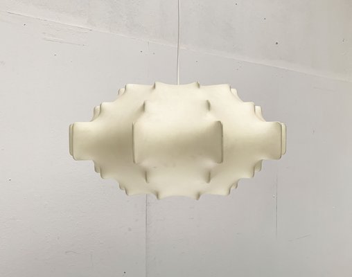 Mid-Century German Cocoon Pendant Lamp from Goldkant Leuchten-UAH-1110989