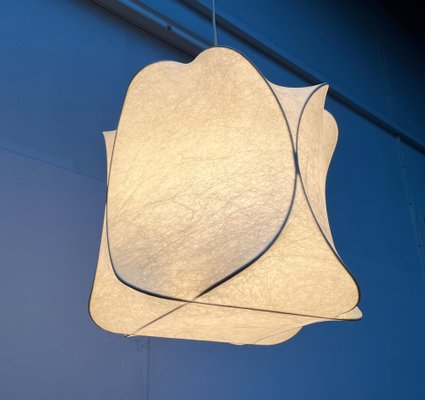 Mid-Century German Cocoon Pendant Lamp from Goldkant Leuchten, 1960s-UAH-1821212