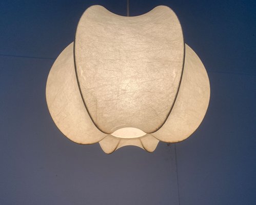 Mid-Century German Cocoon Pendant Lamp from Goldkant Leuchten, 1960s-UAH-1789403