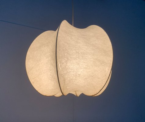 Mid-Century German Cocoon Pendant Lamp from Goldkant Leuchten, 1960s-UAH-1789403