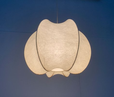 Mid-Century German Cocoon Pendant Lamp from Goldkant Leuchten, 1960s-UAH-1789403