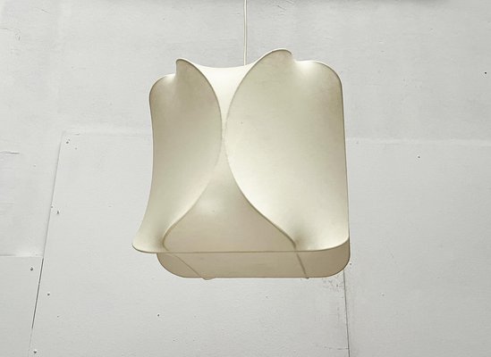 Mid-Century German Cocoon Pendant Lamp from Goldkant Leuchten, 1960s-UAH-1821212