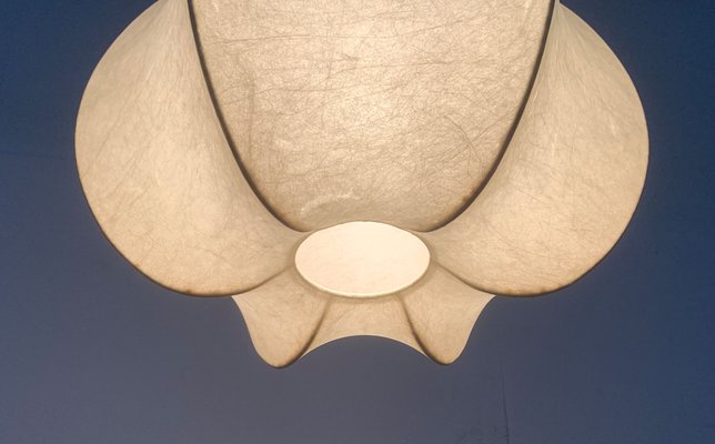 Mid-Century German Cocoon Pendant Lamp from Goldkant Leuchten, 1960s-UAH-1789403