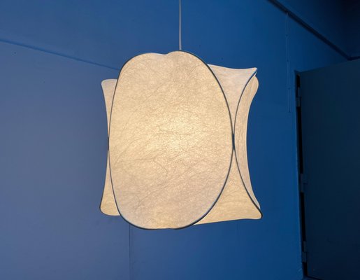 Mid-Century German Cocoon Pendant Lamp from Goldkant Leuchten, 1960s-UAH-1821212