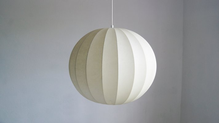 Mid-Century German Cocoon Pendant Lamp from Goldkant Leuchten-UMB-1325173