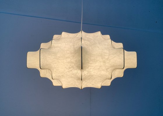 Mid-Century German Cocoon Pendant Lamp from Goldkant Leuchten-UAH-1110989