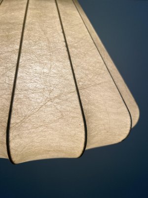 Mid-Century German Cocoon Pendant Light by Friedel Wauer for Goldkant, 1960s-TPE-1743567