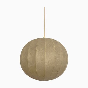 Mid-Century German Cocoon Pendant Light by Friedel Wauer for Goldkant, 1960s-TPE-1743563