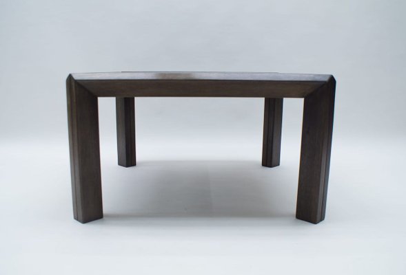 Mid-Century German Coffee Table with Fossil Top from Ronald Schmitt, 1960s-KQB-731623