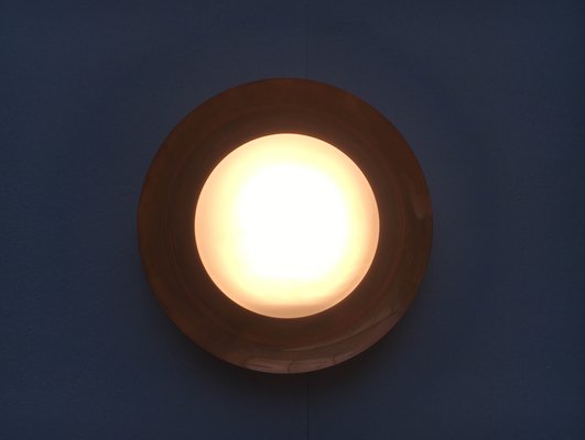 Mid-Century German Copper Ceiling Lamp from BUR, Bünte & Remmler-UAH-846987