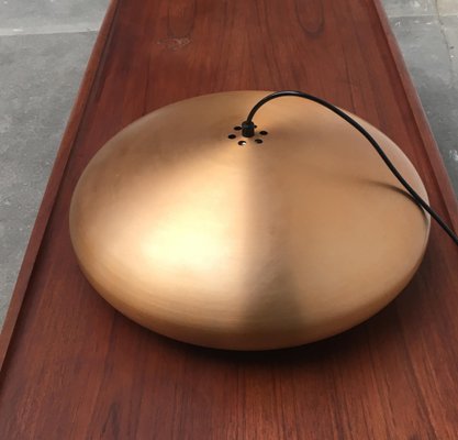 Mid-Century German Copper Pendant Lamp from Goldkant Leuchten-UAH-864961