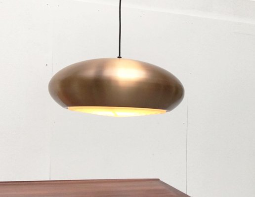 Mid-Century German Copper Pendant Lamp from Goldkant Leuchten-UAH-864961