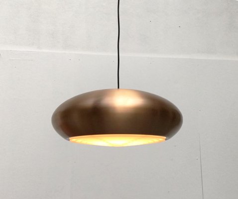 Mid-Century German Copper Pendant Lamp from Goldkant Leuchten-UAH-864961