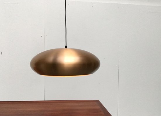 Mid-Century German Copper Pendant Lamp from Goldkant Leuchten-UAH-864961